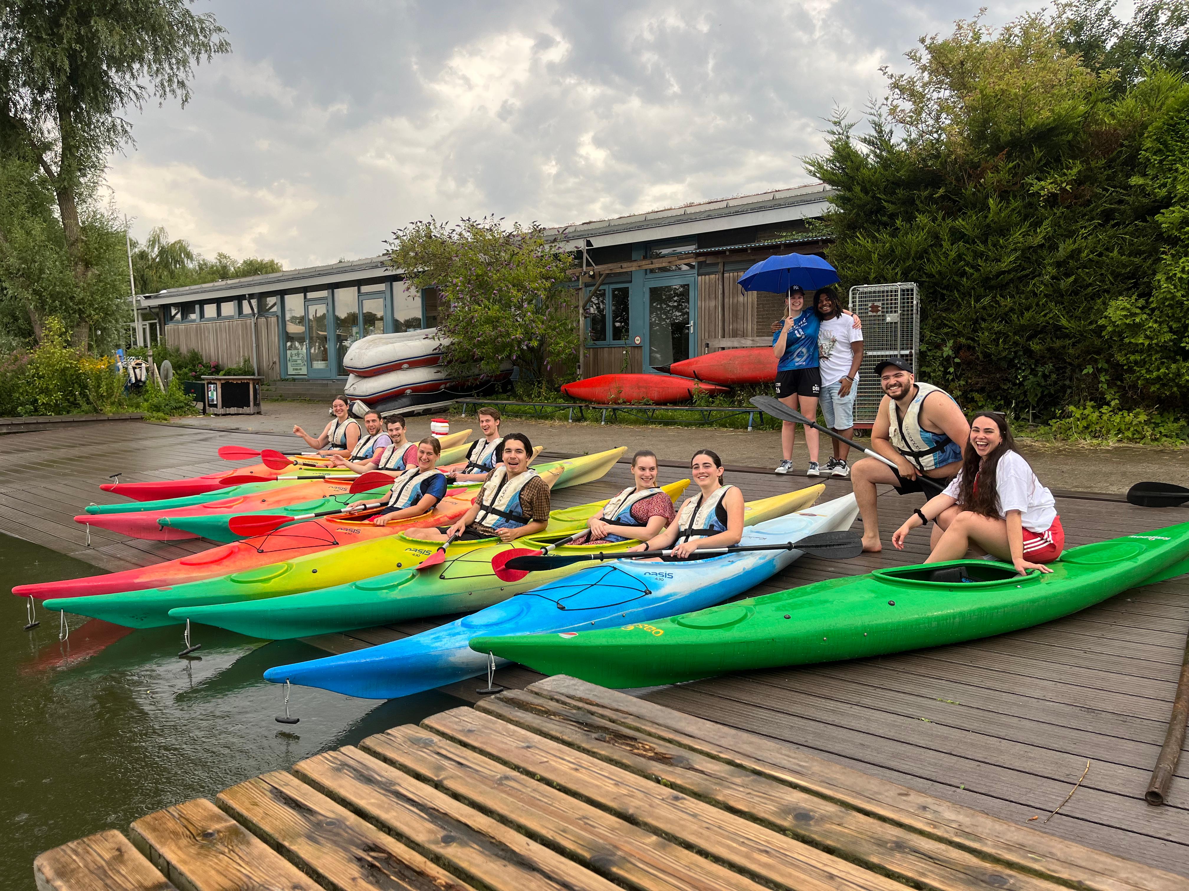 Kayaking & Pizza Photo